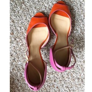 J. Crew Lara Peep-Toe Heels - Cutest Shiny Ponies!